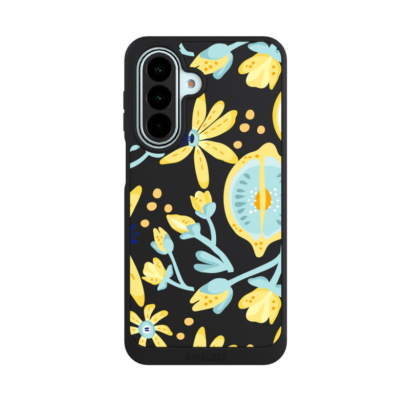 Galaxy A27 5G NIVOpure Lemon Summer Pattern Transparent Yellow