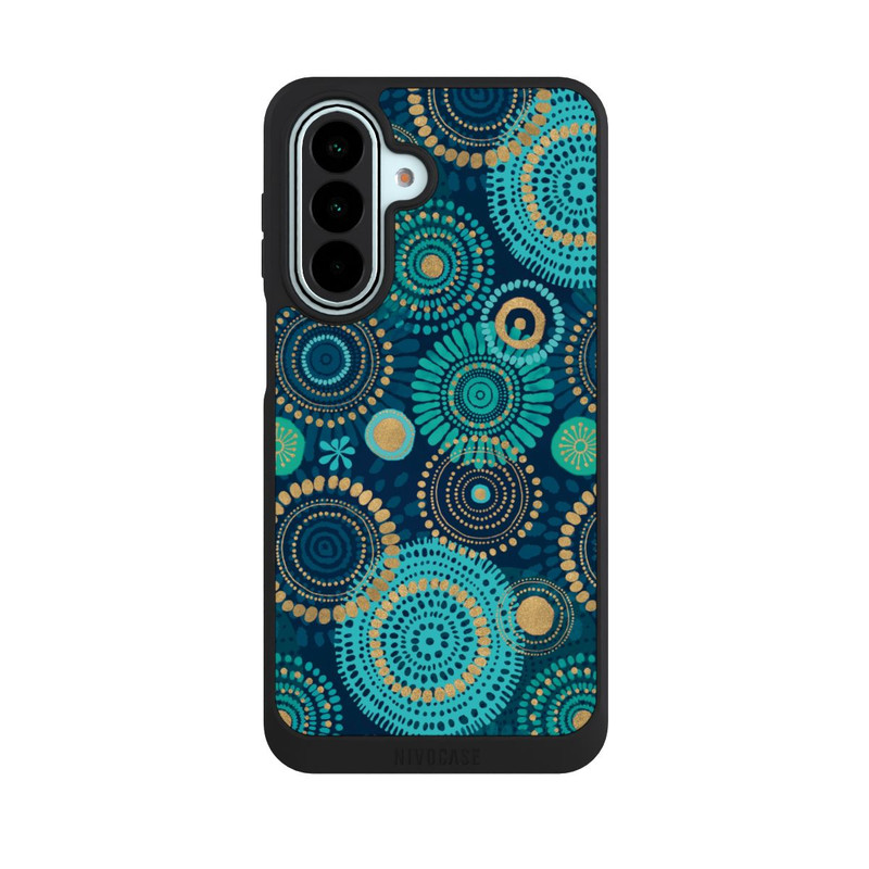Galaxy A27 5G NIVOpure Blockprint India Teal Gold