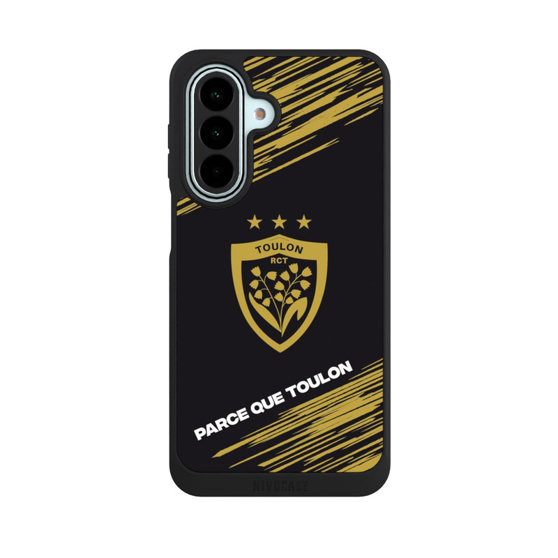 Galaxy A27 5G NIVOpure RCT Logo Gold Monochrom