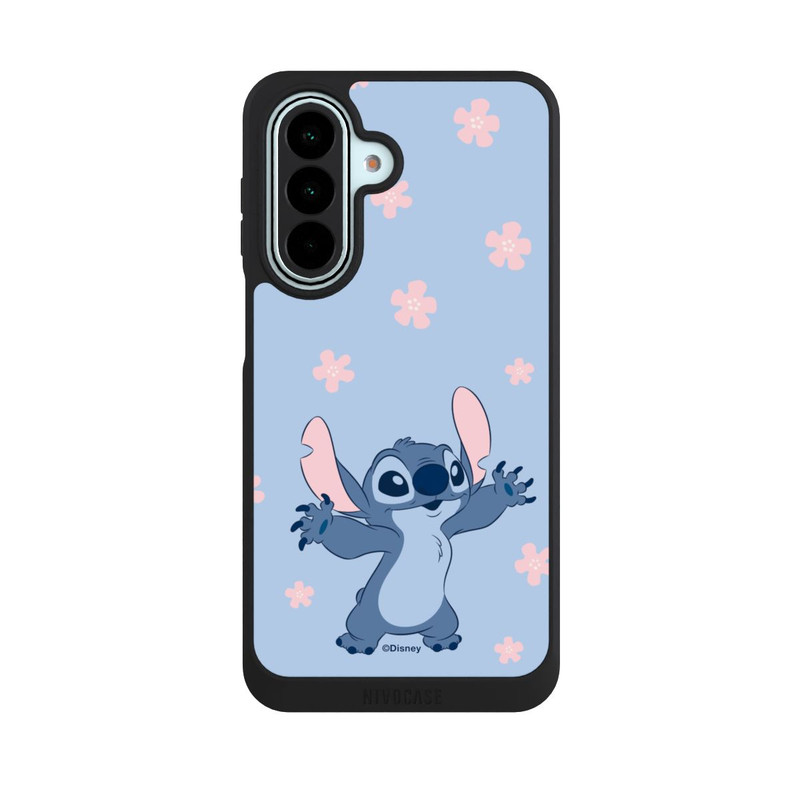 Galaxy A27 5G NIVOpure Stitch Pastel Flowers Blue