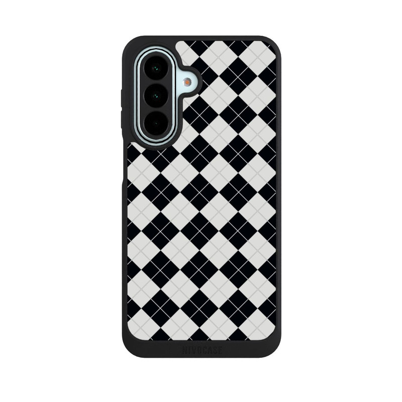 Galaxy A27 5G NIVOpure Poloshirt Karo Look