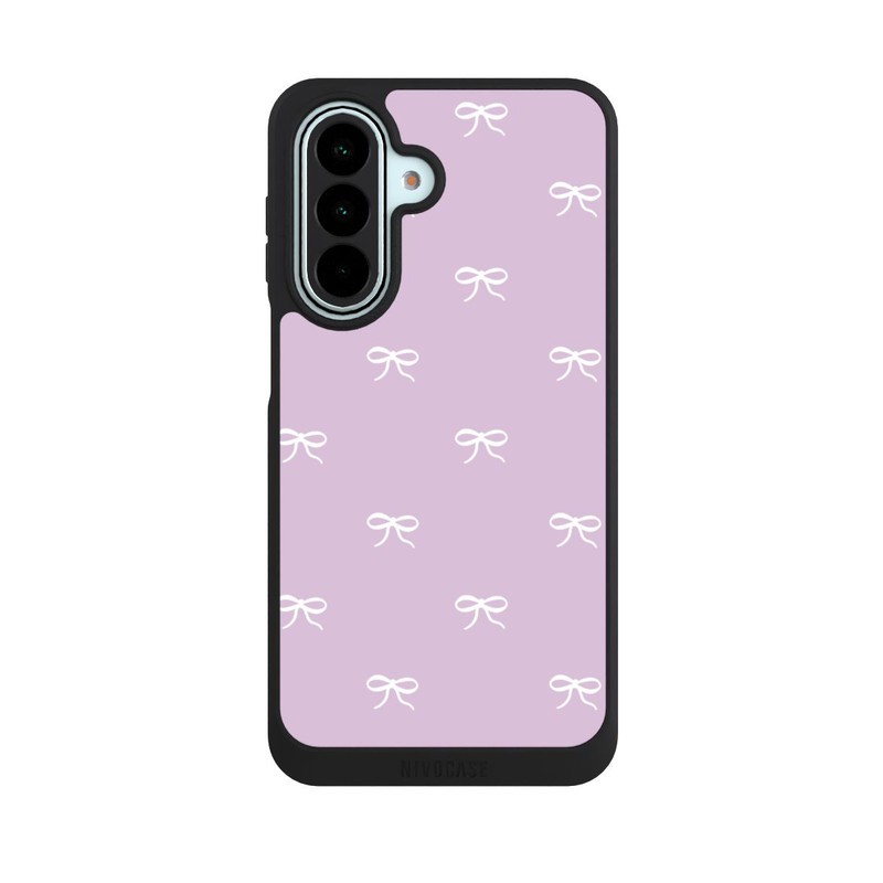 Galaxy A27 5G NIVOpure Bow Pattern Lilac