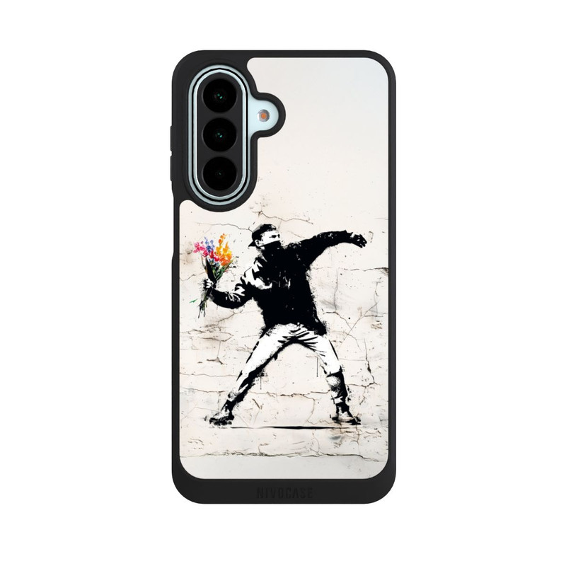 Galaxy A27 5G NIVOpure Flowers Up Artwork