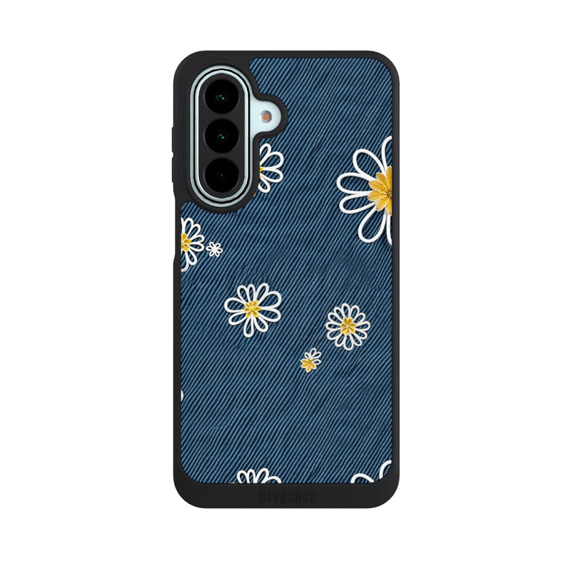 Galaxy A27 5G NIVOpure Jeans Flowers Pattern with AI