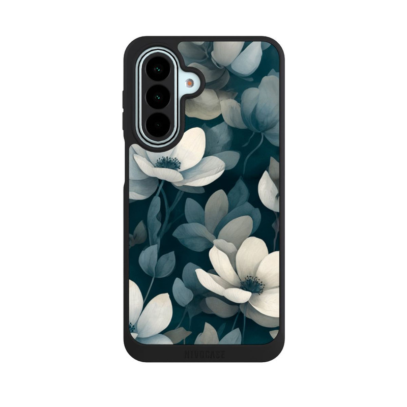 Galaxy A27 5G NIVOpure Negative Flower Petrol White with AI
