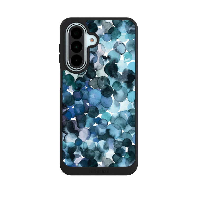 Galaxy A27 5G NIVOpure Watercolor Dots Blue Pattern