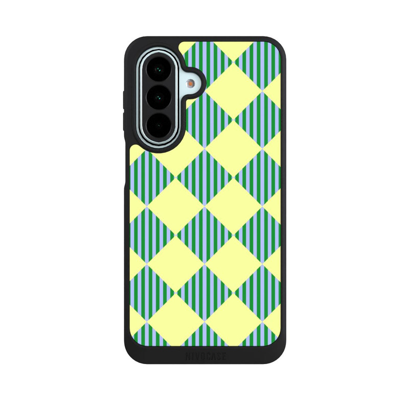 Galaxy A27 5G NIVOpure Diamond Pattern Yellow Green