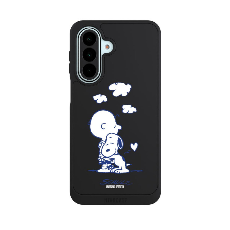 Galaxy A27 5G NIVOpure Peanuts Charlie Brown Snoopy Hug Transparent