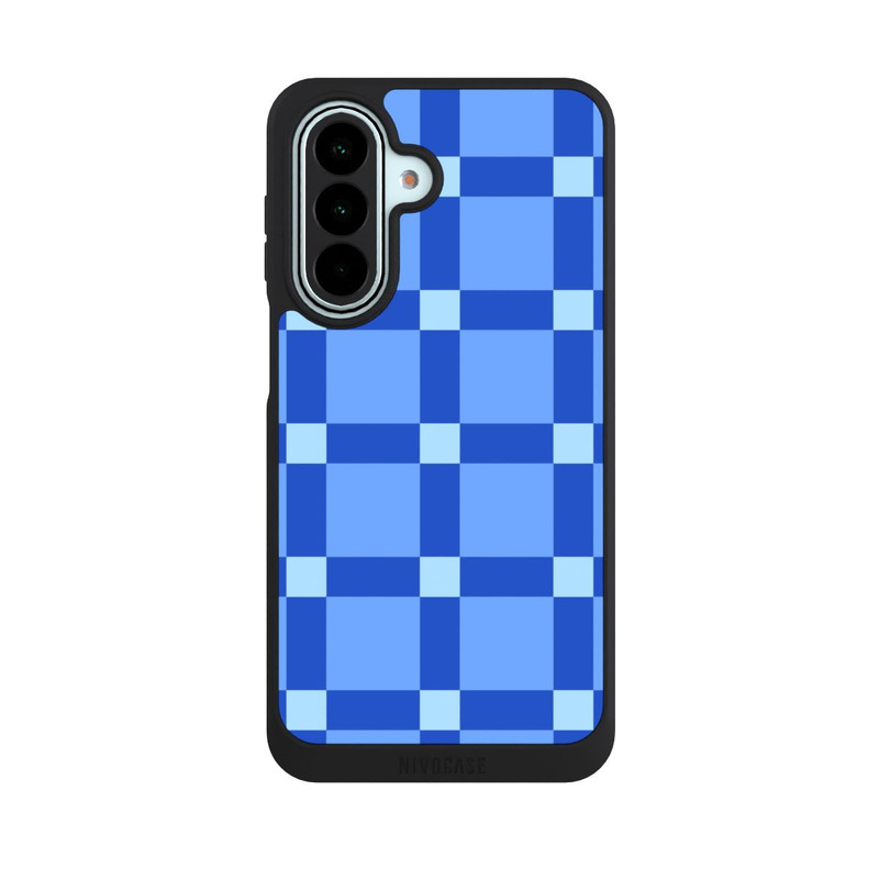 Galaxy A27 5G NIVOpure Big Blue Checked Pattern