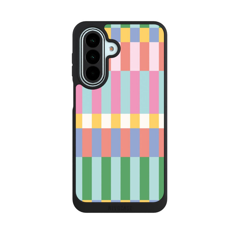 Galaxy A27 5G NIVOpure Checked Theme Pastel