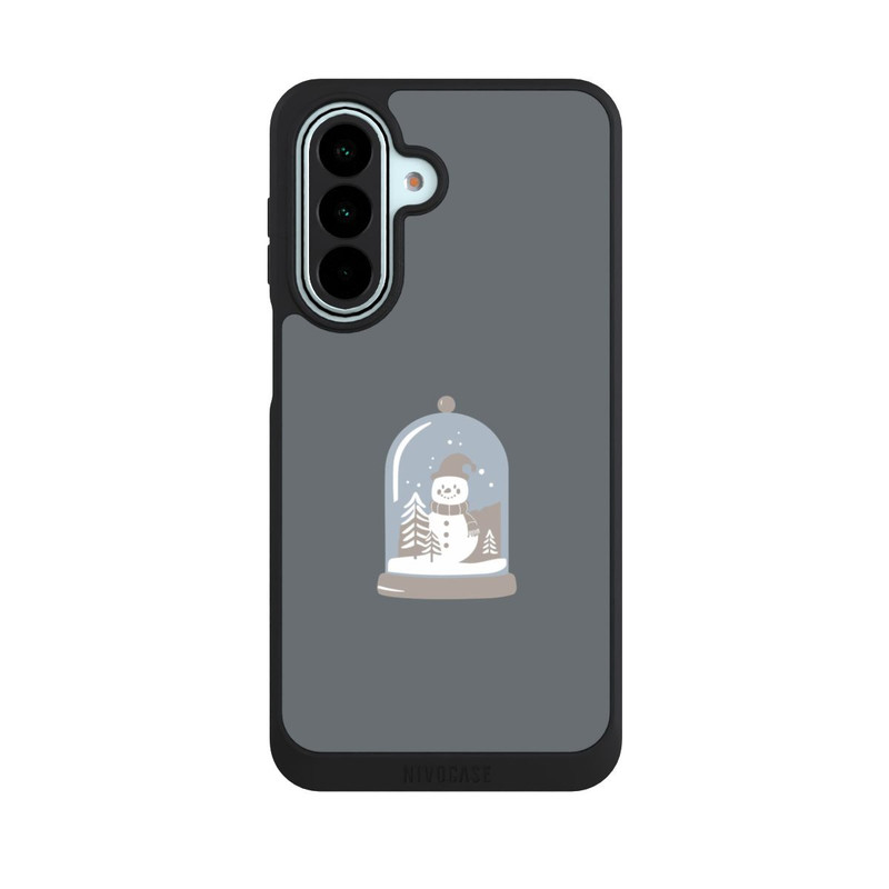 Galaxy A27 5G NIVOpure Boule à Neige Minimaliste avec Bonhomme de Neige