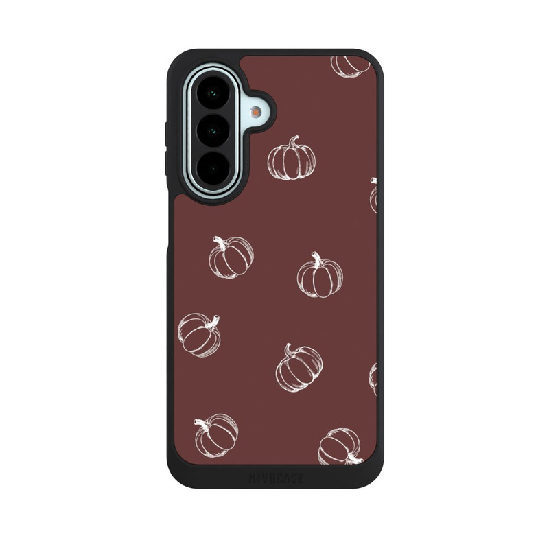 Galaxy A27 5G NIVOpure Pumpkin Season Pattern Brown