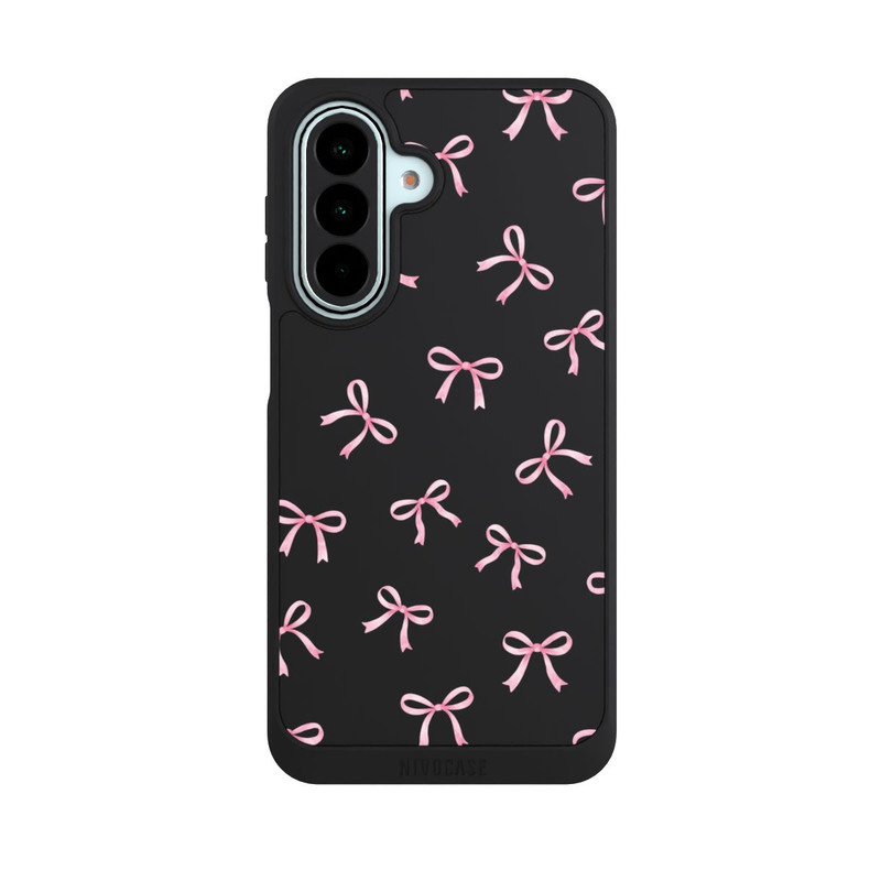 Galaxy A27 5G NIVOpure Pink Bows transparent with AI