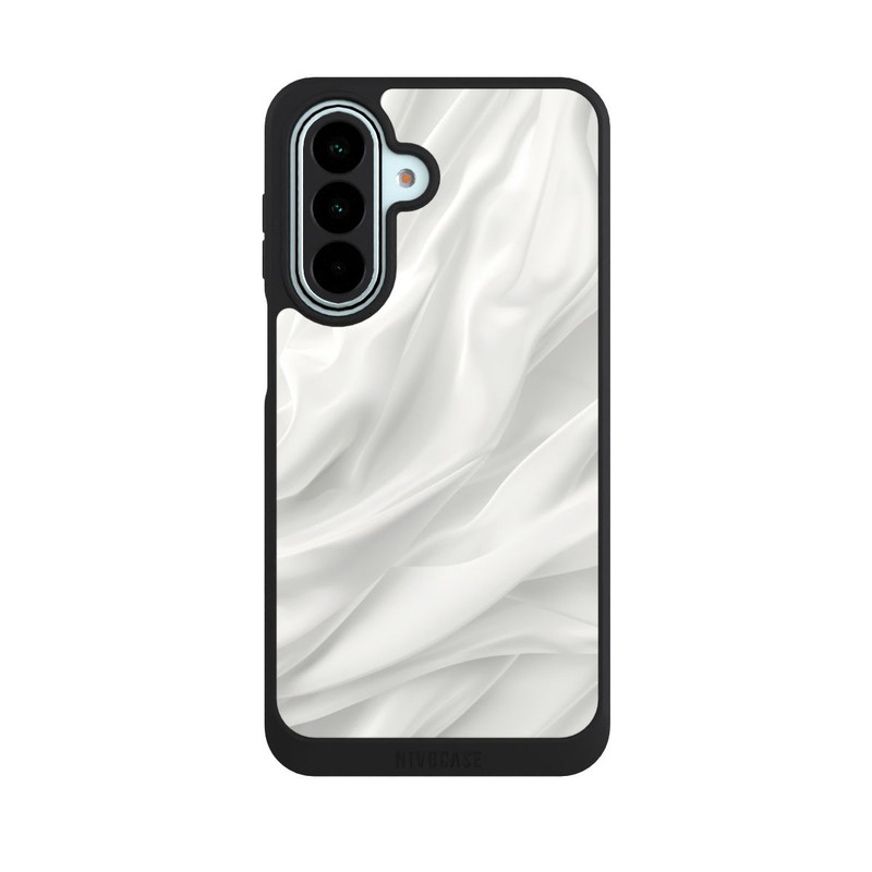 Galaxy A27 5G NIVOpure Texture Lisse Satinée Blanche avec IA