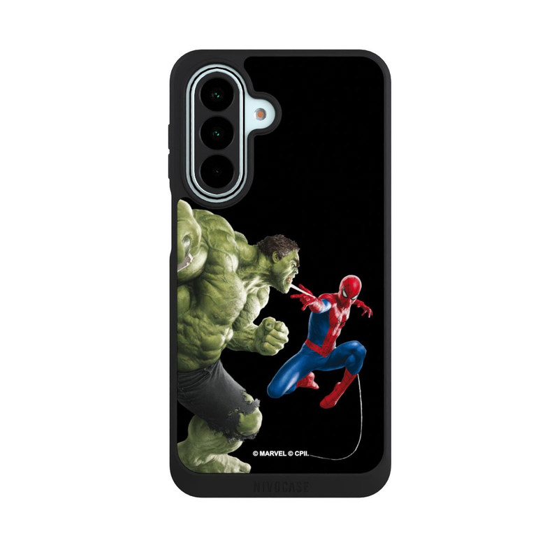 Galaxy A27 5G NIVOpure Spider-Man fights Hulk