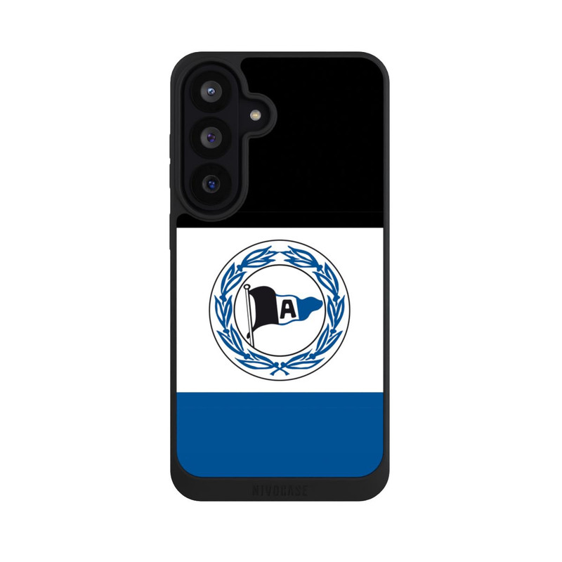 Galaxy S26 FE NIVOpure Arminia Bielefeld Schwarz Weiss Blau
