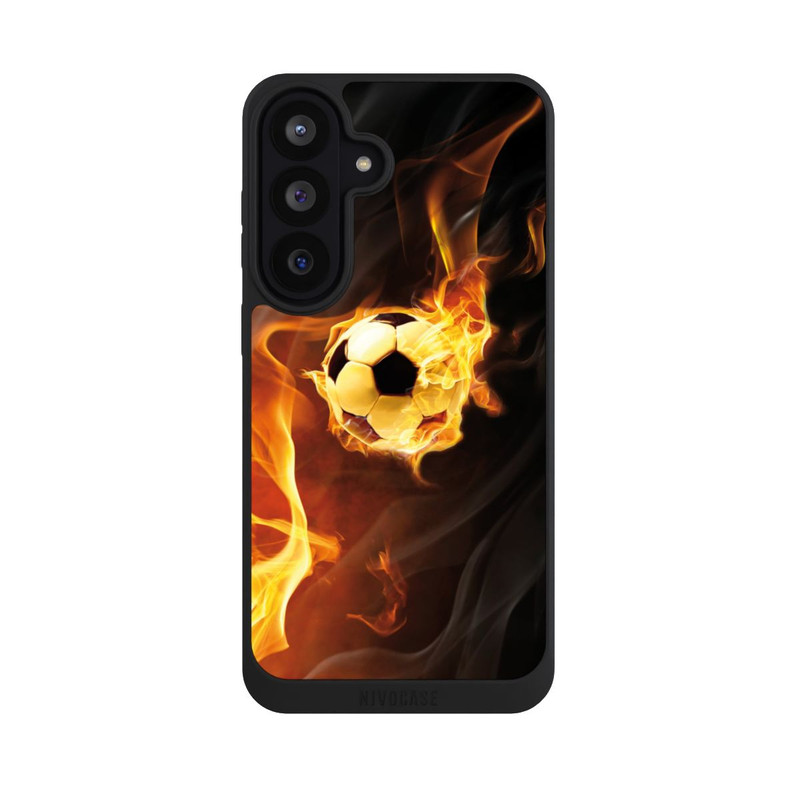 Galaxy S26 FE NIVOpure Fußball in Flammen