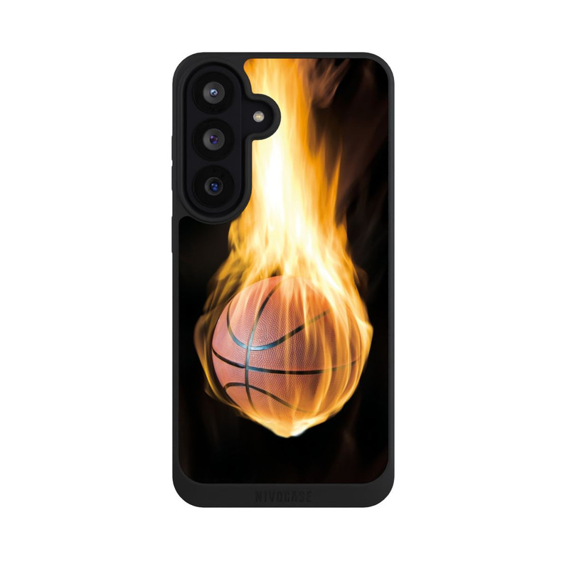 Galaxy S26 FE NIVOpure Brennende Basketball Leidenschaft