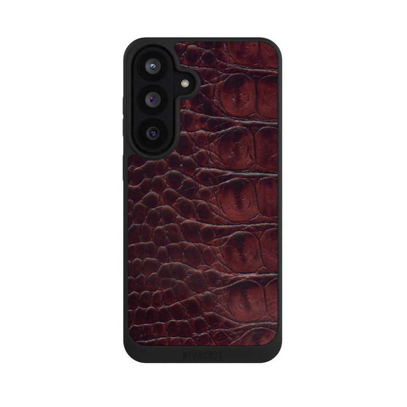 Galaxy S26 FE NIVOpure Cuir de Crocodile
