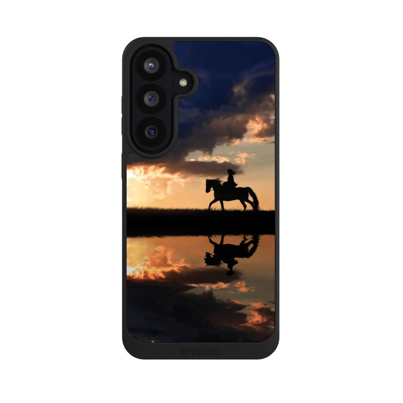 Galaxy S26 FE NIVOpure Ausritt im Sonnenuntergang