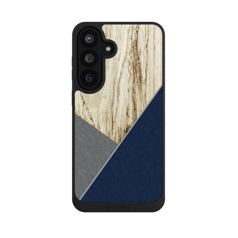 Galaxy S26 FE NIVOpure Grafic Wood Blue