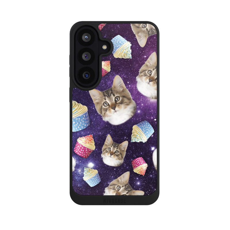 Galaxy S26 FE NIVOpure Crazy Galaxy Space Cats