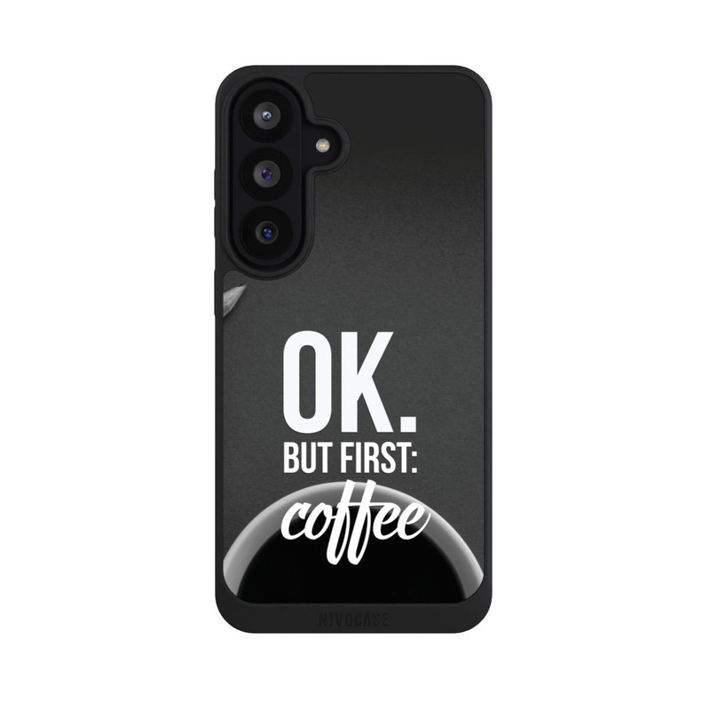 Galaxy S26 FE NIVOpure OK.But first:Coffee
