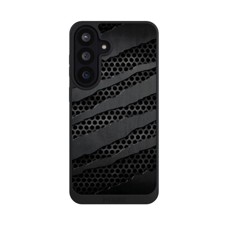 Galaxy S26 FE NIVOpure Grey Metal Scratches