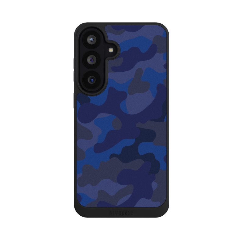 Galaxy S26 FE NIVOpure Camouflage Marineblau