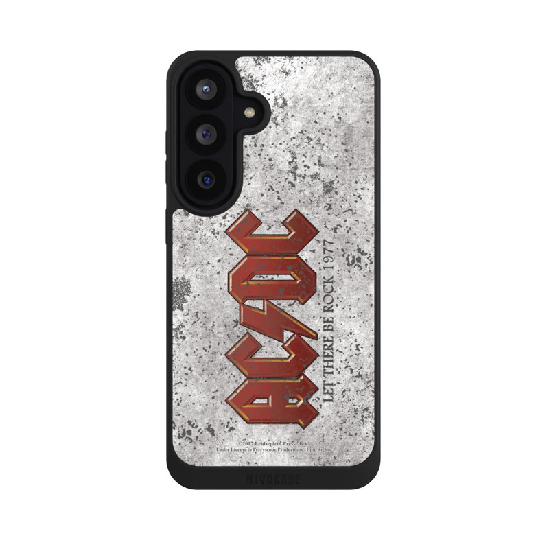 Galaxy S26 FE NIVOpure ACDC Let There Be Rock Grau