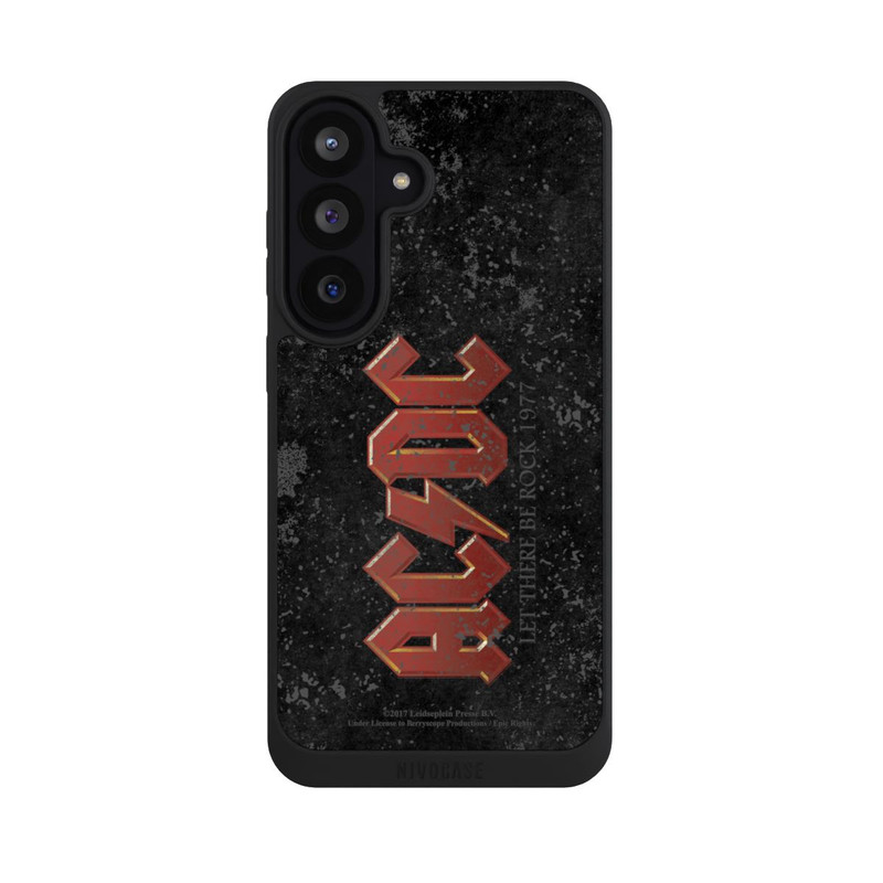 Galaxy S26 FE NIVOpure ACDC Let There Be Rock Anthrazit