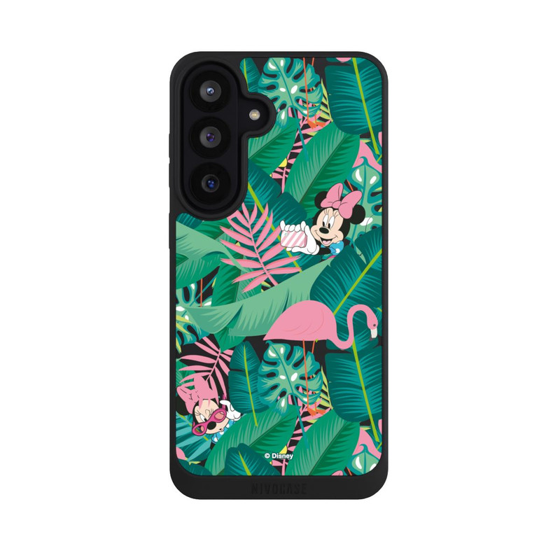 Galaxy S26 FE NIVOpure Minnie Summer Palmblätter ohne Hintergrund
