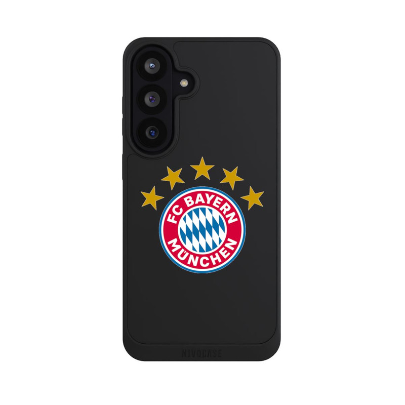 Galaxy S26 FE NIVOpure FCB Logo mit Sterne - ohne Hintergrund