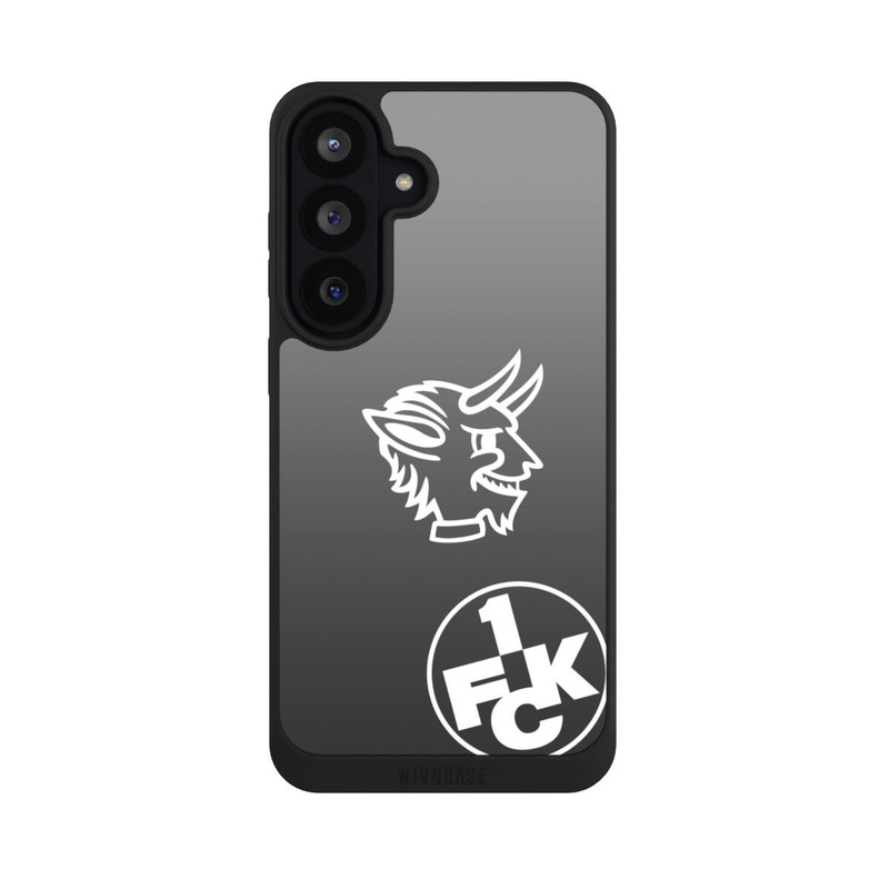 Galaxy S26 FE NIVOpure Teufelskopf FCK auf Schwarz