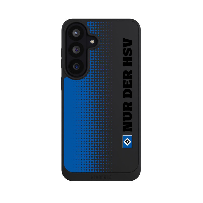Galaxy S26 FE NIVOpure Nur der HSV - Rautenraster Blau - ohne Hintergrund