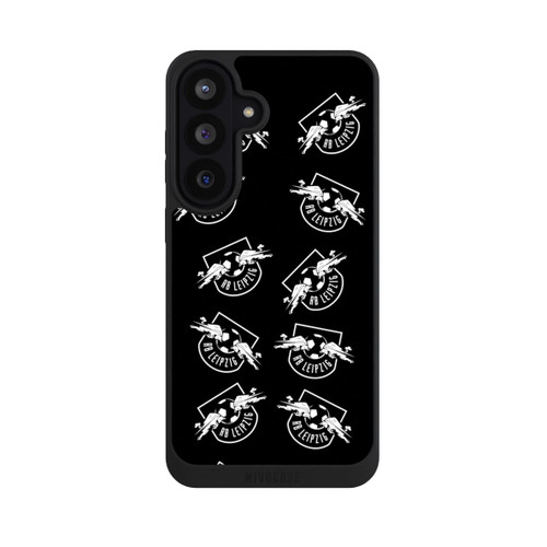 Samsung Galaxy S26 FE NIVOpure Logos RB Leipzig Weiß auf Schwarz