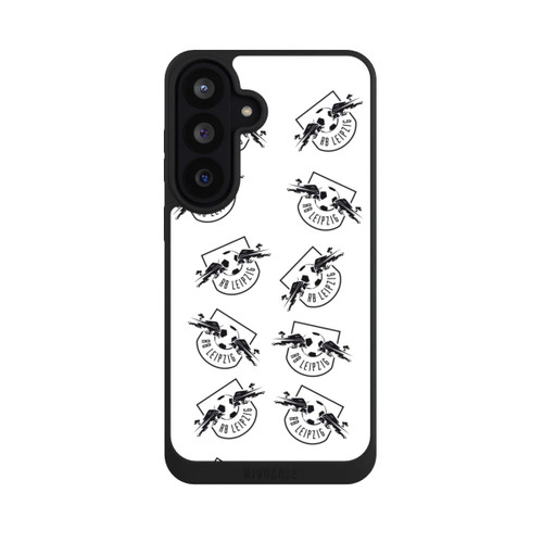 Samsung Galaxy S26 FE NIVOpure Logos RB Leipzig Schwarz auf Weiß