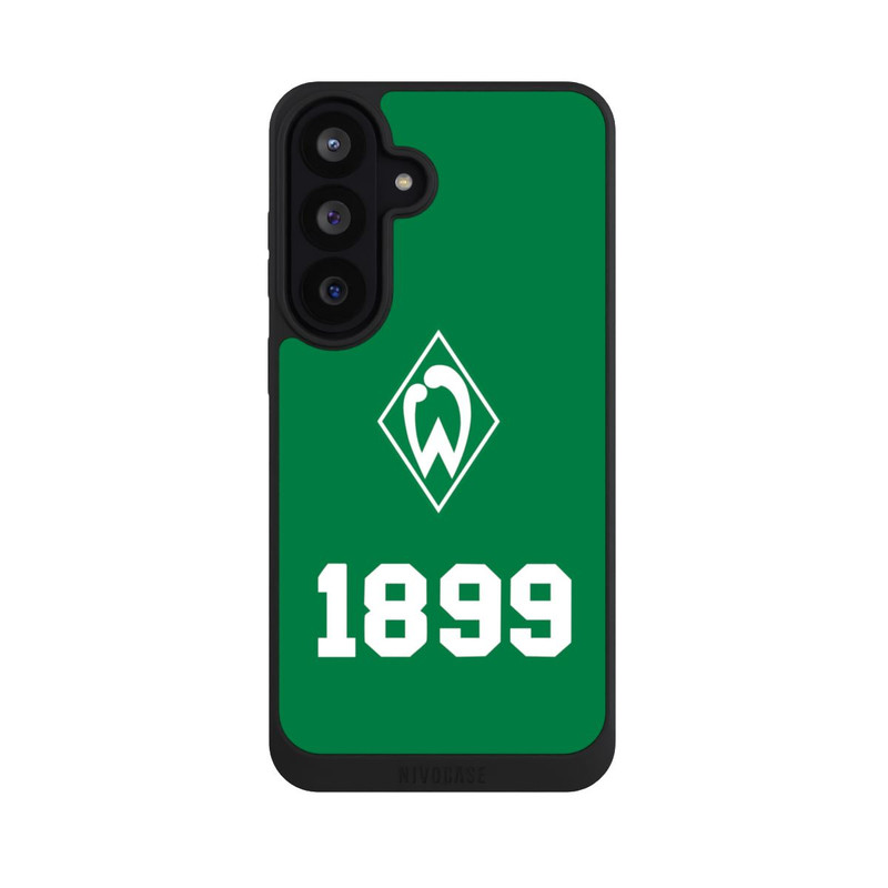 Galaxy S26 FE NIVOpure 1899 Grün-Weiß Lebenslang Grün - Werder Bremen