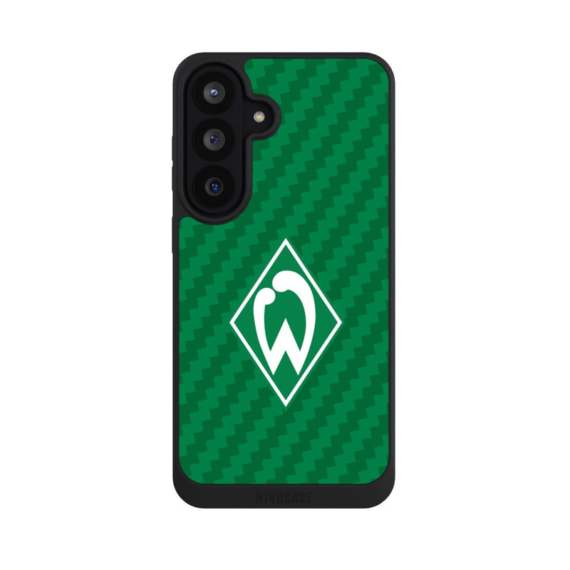Galaxy S26 FE NIVOpure Carbonlook - Werder Bremen
