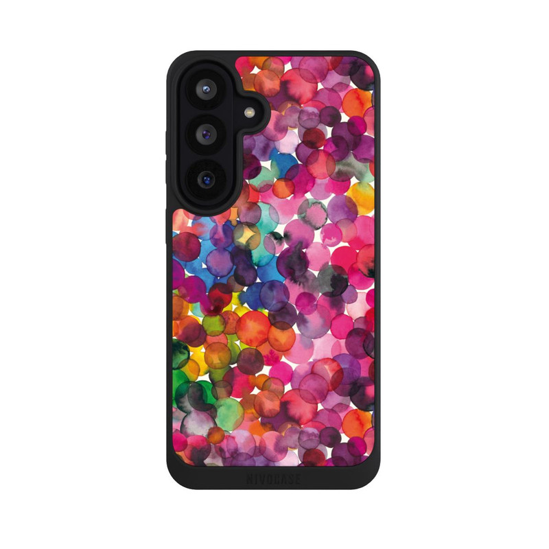 Galaxy S26 FE NIVOpure Überlappende Aquarellpunkte