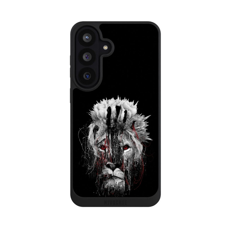 Galaxy S26 FE NIVOpure Löwe Rote Augen