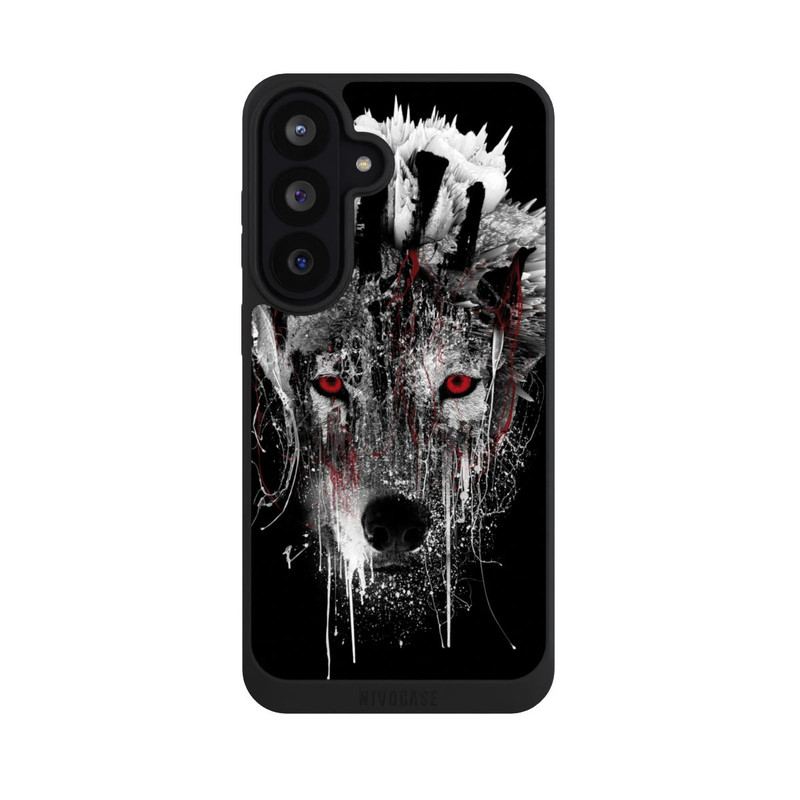 Galaxy S26 FE NIVOpure Rote Augen Wolf