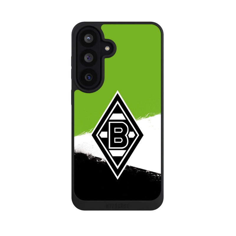 Galaxy S26 FE NIVOpure Borussia Grunge Grün-Weiss-Schwarz