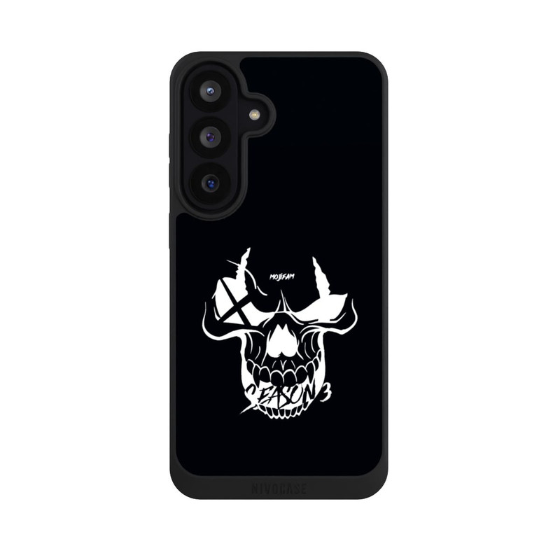 Galaxy S26 FE NIVOpure Schädel Schwarz/Weiß