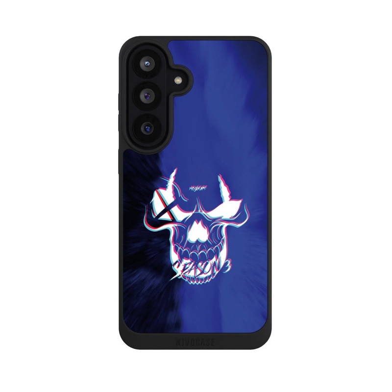 Galaxy S26 FE NIVOpure Blauer Totenkopf