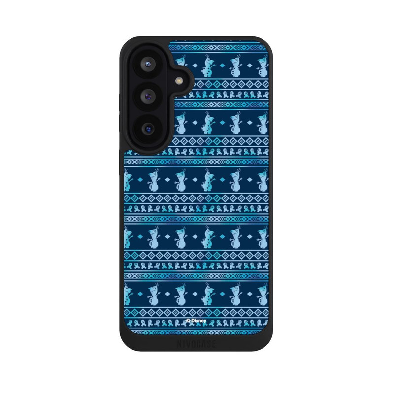 Galaxy S26 FE NIVOpure Olaf pattern blue