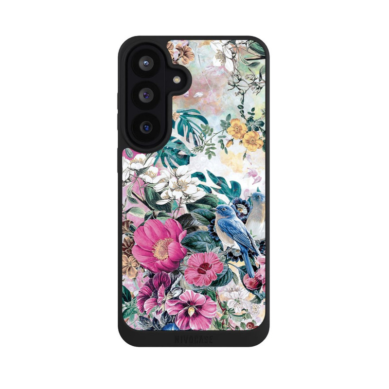 Galaxy S26 FE NIVOpure Vögel und Blumen