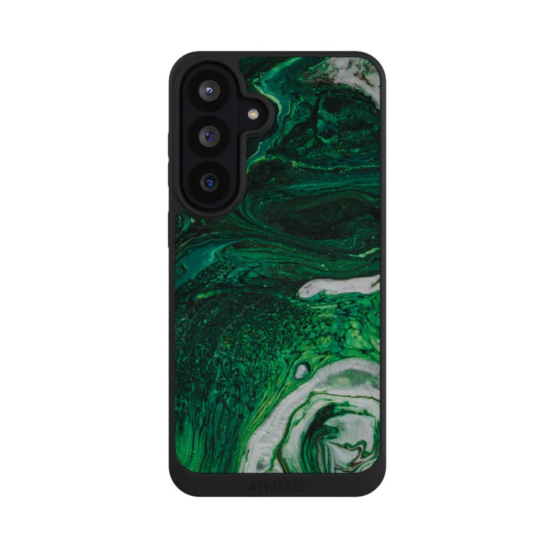 Galaxy S26 FE NIVOpure Green oil texture