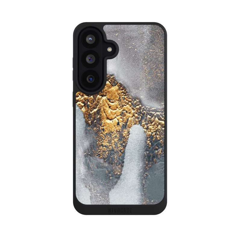 Galaxy S26 FE NIVOpure Beton-Gold-Glitzerlook