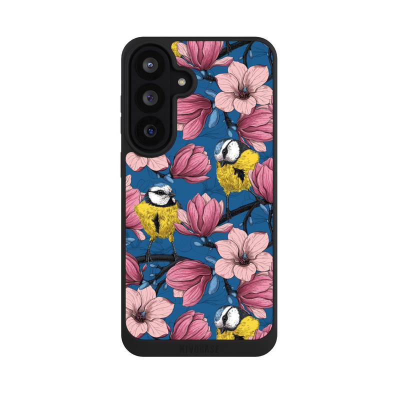 Galaxy S26 FE NIVOpure Blaumeise & Magnolie